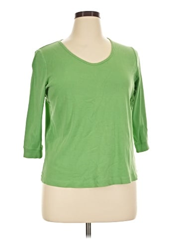 Talbots Outlet 3/4 Sleeve T-Shirt (view 1)