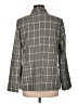 Shein Plaid Gray Blazer Size L - photo 2