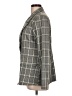 Shein Plaid Gray Blazer Size L - photo 5