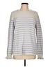 Lilly Pulitzer 100% Polyester Stripes Gray Pullover Sweater Size L - photo 1