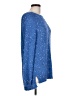 Chico's Blue Pullover Sweater Size Lg (2) - photo 4