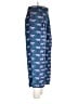 J.Crew 100% Silk Print Blue Silk Pants Size 10 (petite) - photo 4