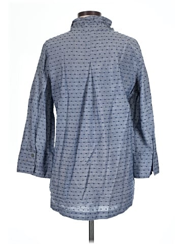 Appleseeds 3/4 Sleeve Button-Down Shirt (view 2)