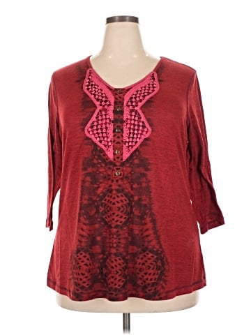 Avenue 3/4 Sleeve Blouse (view 1)