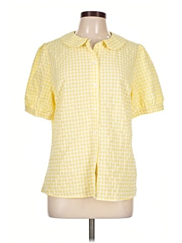 Allegra K Short Sleeve Blouse (view 1)