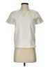 Massimo Dutti Ivory Short Sleeve Top Size 2 - photo 1