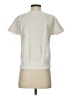 Massimo Dutti Ivory Short Sleeve Top Size 2 - photo 2