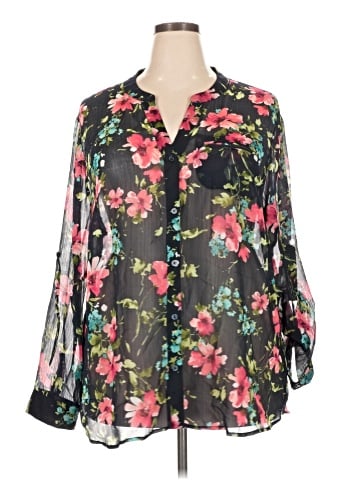 Kut from the Kloth 3/4 Sleeve Blouse (view 1)