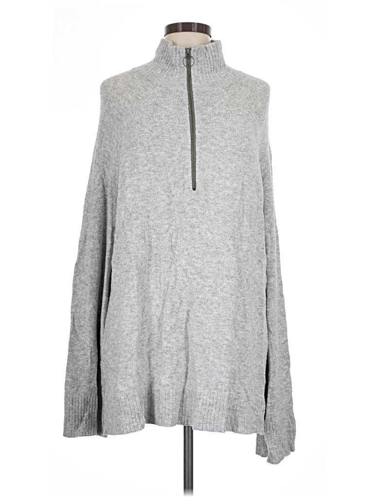 Pre-owned Trouve Pullover Sweater In Gray
