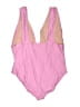 J.Crew Solid Pink One Piece Swimsuit Size 22 - photo 2
