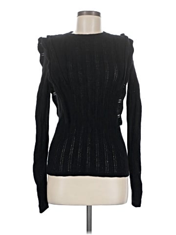 Aqua Cashmere Pullover Sweater (view 1)