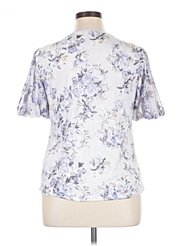 Sara Michelle Short Sleeve Blouse (view 2)