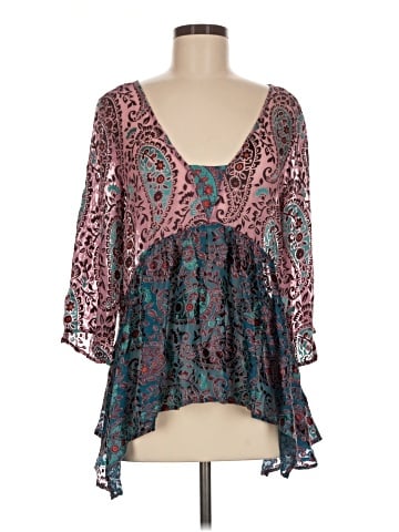 Floreat 3/4 Sleeve Blouse (view 1)