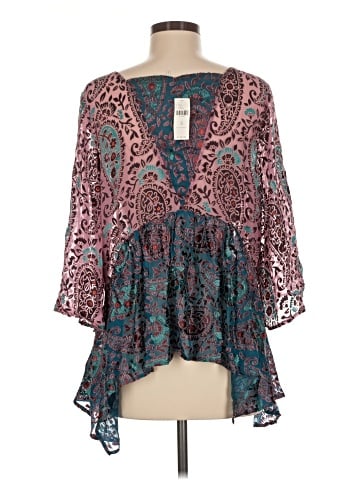 Floreat 3/4 Sleeve Blouse (view 2)
