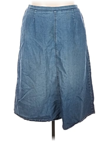 Alia Denim Skirt (view 1)