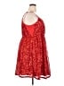 Torrid 100% Polyester Stars Red Cocktail Dress Size 2X Plus (2) - photo 4