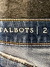 Talbots Chevron-herringbone Blue Jeans Size 2 - photo 4