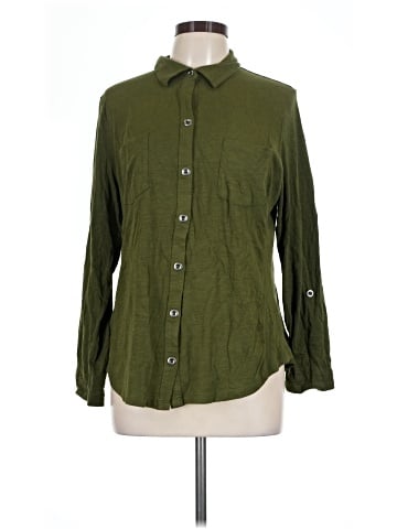 Style&Co Long Sleeve Button-Down Shirt (view 1)