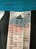Adidas 100% Polyester Black Track Pants Size 11 - photo 3