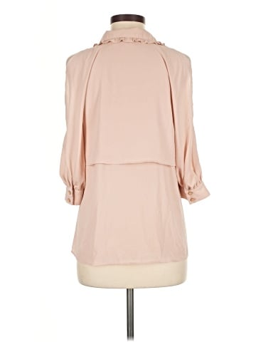 Lauren Conrad 3/4 Sleeve Button-Down Shirt (view 2)