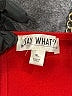 Say What? Red Sleeveless Blouse Size XL - photo 4