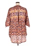 Cato 100% Polyester Orange 3/4 Sleeve Blouse Size 18 - photo 2