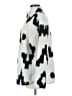 H&M 100% Polyester Animal Print Silver Pullover Sweater Size M - photo 5