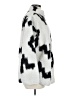 H&M 100% Polyester Animal Print Silver Pullover Sweater Size M - photo 4