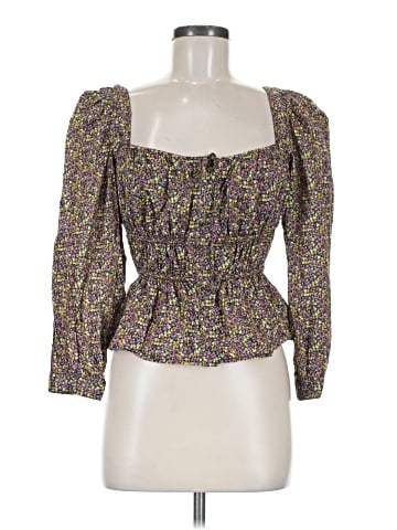 Liberty Art Fabrics for J.Crew 3/4 Sleeve Blouse (view 1)
