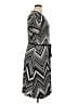 Apt. 9 Chevron-herringbone Gray Casual Dress Size 1X - photo 4
