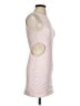 Devon Windsor Solid Pink Cocktail Dress Size S - photo 4