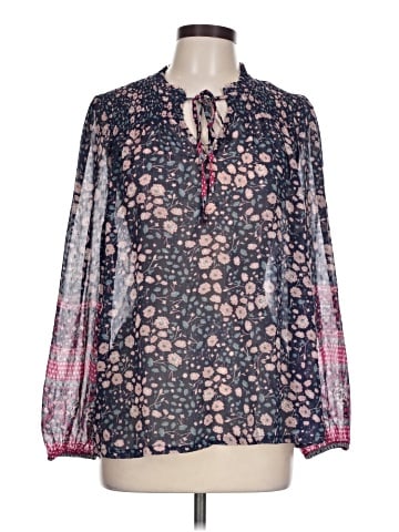 Christian Siriano Long Sleeve Blouse (view 1)