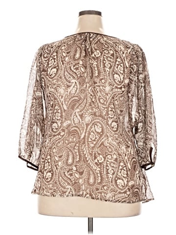 Avenue Studio 3/4 Sleeve Blouse (view 2)
