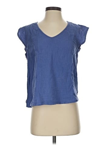 Three Dots Short Sleeve Top (view 1)