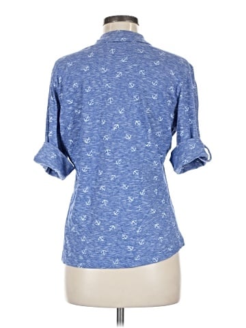 Cathy Daniels 3/4 Sleeve Polo (view 2)