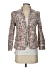 Ann Taylor 100% Polyester Tweed Pink Ivory Blazer Size 0 - photo 1