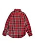 Crewcuts 100% Cotton Plaid Red Long Sleeve Button-Down Shirt Size 8 - photo 2