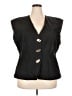 ASOS Curve 100% Polyester Black Vest Size 18 - photo 1