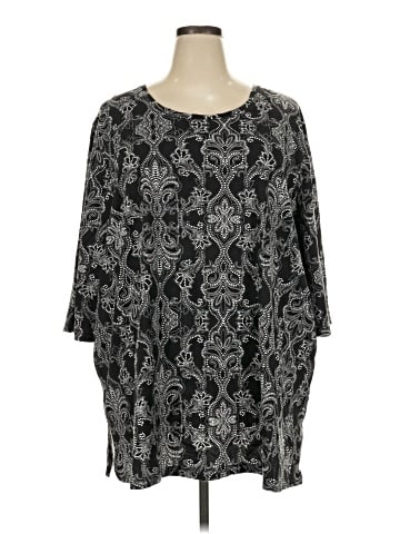 Catherines 3/4 Sleeve Blouse (view 1)