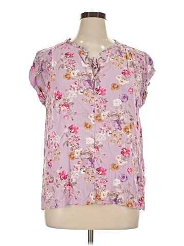 Buffalo by David Bitton Short Sleeve Blouse (view 1)