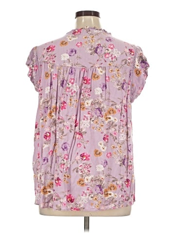 Buffalo by David Bitton Short Sleeve Blouse (view 2)