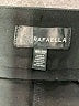 Rafaella Solid Black Dress Pants Size 18W - photo 4