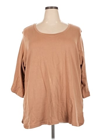 Isaac Mizrahi LIVE! 3/4 Sleeve T-Shirt (view 1)