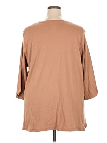 Isaac Mizrahi LIVE! 3/4 Sleeve T-Shirt (view 2)