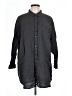 H&M Black 3/4 Sleeve Button-Down Shirt Size L - photo 1