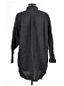 H&M Black 3/4 Sleeve Button-Down Shirt Size L - photo 2