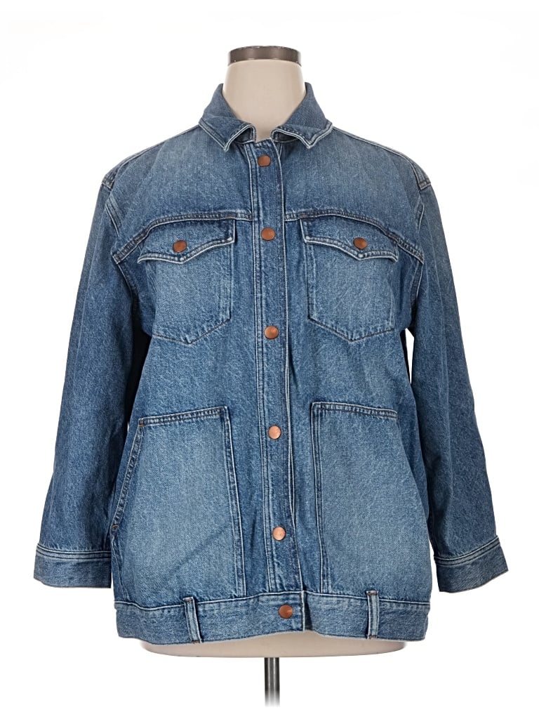 Pre-owned Madewell Denim Jacket In Blue
