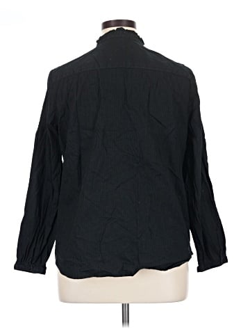Jones New York Signature Long Sleeve Blouse (view 2)