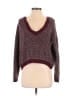 Forever 21 Tweed Burgundy Pullover Sweater Size M - photo 1