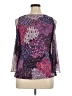 db established 1962 Purple 3/4 Sleeve Blouse Size 1X - photo 2
